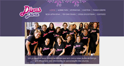 Desktop Screenshot of divasdance.com.br